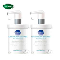 Dermalex 벨기에 더마렉스 울트라 하이드레이팅 모이스쳐 500ml 악건성피부 독일직배송 바디로션, 2개