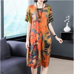 비치웨어스커트 실크 원피스스커트 2020년 가을겨울여성 Sanya모래바람