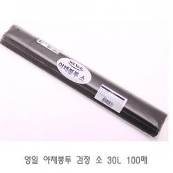 [365성수기] 영일 야채봉투 검정 소 30L 100매 비닐봉지 예쁜비닐, 상품선택