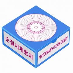 JB마트 순찰시계 기록 용지 추가소모품 출퇴근기록카드