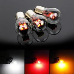 12V 양면6발 클리어타입 LED시그널램프 미등램프 차량시그널램프 자동차용품 차량램프 브레이크등램프, 50W캔슬러_전선형고급1개