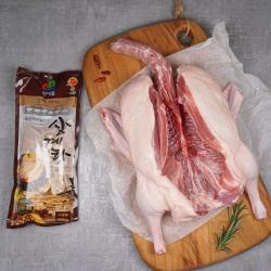 성화푸드 백숙용 냉장 손질큰오리 2.5kg 국내산백숙재료티백 증정! 당일제조 당일발송! 여름보양식 오리탕 1개 약2.5kg