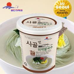 바다가득히 [사골맛미역쌀국수] 튀기지않은 건면국수컵라면, 24개