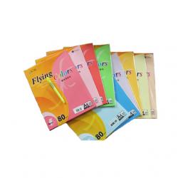 삼원 플라잉칼라 A4용지 80g 25매입, P1 상아색