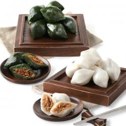 송편 국산쌀100% 흰송편1kg+쑥송편1kg, 1봉