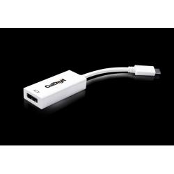 칼디짓 맥북 USB-C 어댑터 썬더볼트3 호환 Type-C to HDMI DP VGA, USB-C에서 DP로