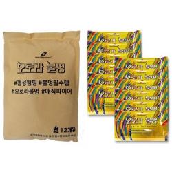 스위스마운틴 오로라불멍 오로라가루 33gx12개 30g->33g 증량 캠프파이어 불멍 매직파이어 갬성불멍, 33g x  12개