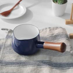 에지리 인덕션 법랑 밀크팬 2size, 딥블루(ECC-12M), 12cm
