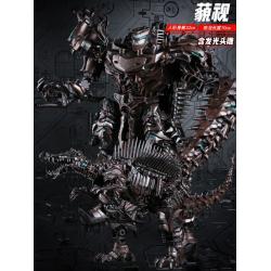 트랜스포머 블랙맘바 BMB LS11 증강판 스콘 변신 37cm 로봇 피규어변형 완구 합금을 검은 버스 만을 유료 케이블 공룡 금강 범블비 로봇을 경멸 무시하다 손 모형을 공개했다., 【신품】배틀맨 현물