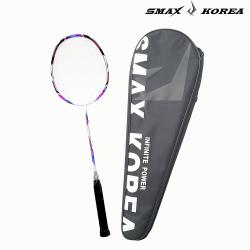 스맥스코리아 풀카본 초경량 배드민턴 라켓 6u 디오니소스 초급자부터 상급자용 디오니소스 줄포함