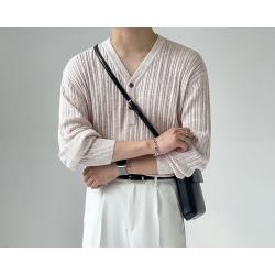 브이넥긴팔니트 가을 금욕 이너니트 남자 경숙 솔리드 무지 풀오버스웨터 이너웨어 고퀄리티 감각 링클프리 2679208984