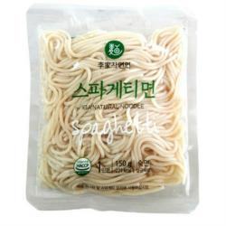 [수량변경]이가자연면 업소용 반조리 생 스파게티면 (150g x 30인분) 카페용 식당용 식자재 2분조리완성, 150g, 60개입