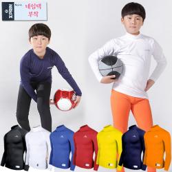 엑스프린 유소년 사계절 반목폴라 스포츠 언더레이어 축구 베이스 기능성 티셔츠