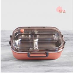 찬합용기 심플 봄 헤엄치다 도시락통 인싸템 무드 고안치 격식을 달리하다 찬합통 직장인 전문 2598050227, 핑크