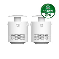 유한양행 [본사직영] 해피홈 360 에어트랩 모기포충기 2개, 단품, 상세설명 참조