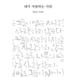 내가 사랑하는 사람:정호승 시선집 비채 정호승