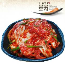 남도김치 맛있게 매운 겉절이 1kg 1개