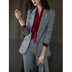 DIPYLON 미시여성 고급 투피스 팬츠 상체는 그야말로 봄의 왕이다패셔니스타프리미엄 퀄리티 스트라이