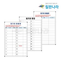 대기자명단 칠판 900x600 대기현황판 식당칠판