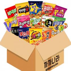 까까나라 농심스낵 모음 / 13종 16종 20종 과자세트 까까나라 농심스낵/대표스낵15종+캔디5종