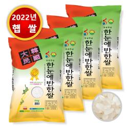 [22년산 햅쌀] 한눈에반한쌀 10kg/5kg 농협직송 특등급쌀, 4포, 5kg