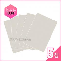뷰티박스 반영구화장재료 민무늬고무판 대 5장세트 수강생용, 1개