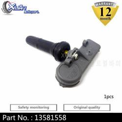 XUAN 1 PCS 타이어 압력 모니터 센서 TPMS 13581558 시보레 눈사태 Silverad