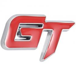 포드 머스탱 포커스 2 3 Fiesta Ranger Mondeo MK2에 대 한 3D GT 로고 자동차 스티커 패션 자동차 장식 스티커, 레드 & 실버