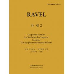 피아노 지상공개레슨 ISLS 150: 라벨(2):밤의 가스파르·쿠프랭의 무덤·소나티네·파반, 일송미디어