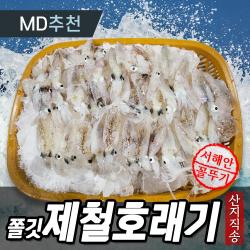 [산지직송] 최고급 급냉 꼴뚜기 호래기 횟감 국내산 생물 회 냉동 숙회 활 제철 자연산 하이푸드랩 1kg