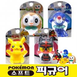 포켓몬스터 소프트 피규어 4종 세트 포켓몬 피규어