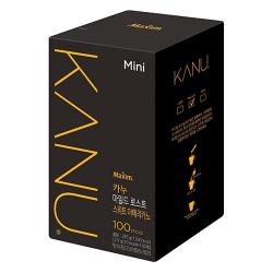 동서)맥심카누 미니 마일드로스트 스위트 아메리카노 100T 맥심커피믹스/인스턴트커피/맥심모카골드/맥심화이트골드/일회용커피/프렌치카페커피믹스/카누/블랙커피/베트남커피/아메리카노, 단일 총 수량