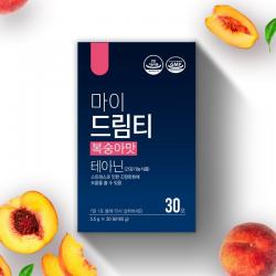 조원 마이드림티 테아닌 복숭아맛 5.5g 30포