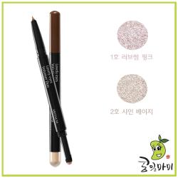 아리따움 애교살 볼류머 듀오, 2호 샤인 베이지, 1개