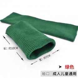 어반30 홈패션 캔버스 천 원단 순면 의류 골지 넥 스판 밑단 시보리, 커프스 그린 1쌍+길이 10cm++ 폭약 7c