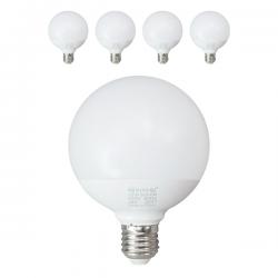 데이타임 컨버터내장형 Led 램프 숏타입 12w G95 주광색 5개