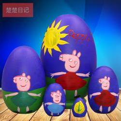 러시아 소피아 5 층 떨기 돼지 페치 어린이 장난감 마린 린덴 수공예품, 단일상품