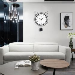 스타일샵 무소음 거실 인테리어 아크릴 심플 괘종벽시계 추벽시계, JT18172((29x40)