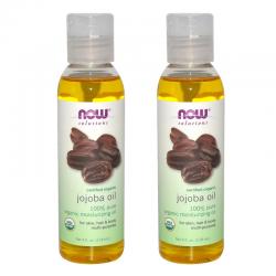 Now Foods 오가닉 호호바 오일, 118ml, 2개