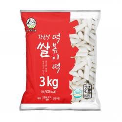 황금빛 쌀떡볶이 3kg X 4 개 약 80인분 _대용량