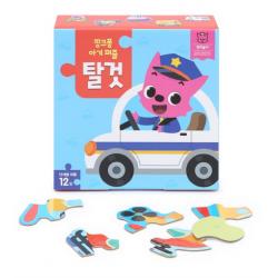 핑크퐁 아기 퍼즐: 탈것 1세트