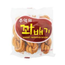 (에코) 추억의 꽈배기 80g (1박스-25개), 1박스