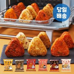 오꾸밥 오븐에 구운주먹밥 6종 8개 1.소불2+참치2+불닭2+까치2