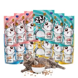 고집 그레인프리 고양이 간식 4종 X 12개 모음 05_콤보 4종