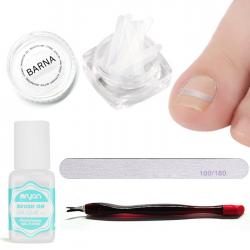 바르나 내성발톱 교정패치 B세트 내향성 테이프 파고드는발톱 자가치료 내성발톱 B세트 1개
