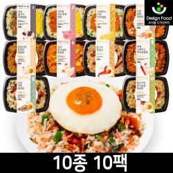 [디자인푸드]밀리너스 10종 10팩 냉동도시락 건강식단 아침 점심 저녁 직장인 한끼식사 식단조절 다이어트 간편식 양많은 맛있는 냉동도시락