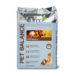 펫발란스 어덜트 미디움 & 라지 브리드 치킨 라이스 반려견 사료, 곡물, 10kg