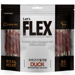 플렉스 반려견간식 밀크껌 400g, 오리고기맛, 1개