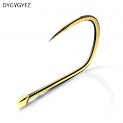 Dygygyfz 30 pcs 혈액 물마루 후크 육상 대만 낚시 후크와 미개없이 발 정된 금붕어 후크|낚시 바늘|, 1개, 9