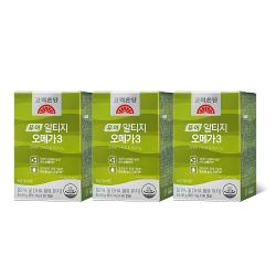 고려은단 퓨어 알티지 오메가3 42.9g 715mg X 60캡슐 3개